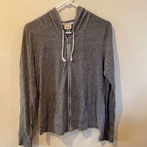 Light weight zip up hoodie